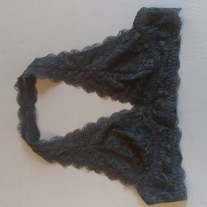 "4/$25" Free People Halter Bralette Gray Size Small